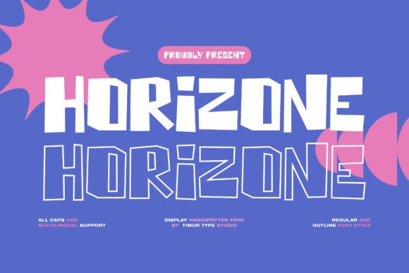 Discover Horizone: Where Handwritten Elegance Meets Design Versatility