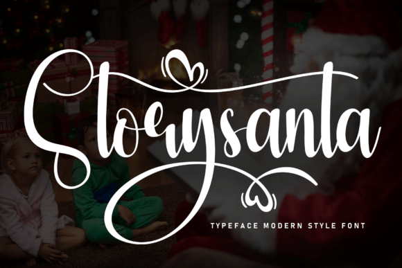 Discovering Storysanta: A Sweet Handwritten Font for Creative Projects