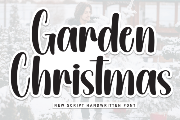 Discovering the Charm of the Garden Christmas Font